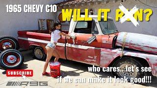 Abandoned for Years!! 1965 Chevrolet C10 forget Will it Run.. Car Wash!