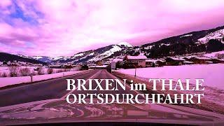 Ortsdurchfahrt Brixen im Thale