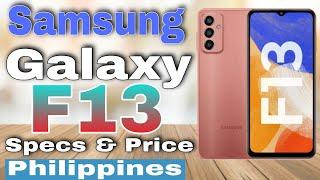 Samsung Galaxy F13 Specs & Price | Philippines