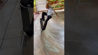 North Shore BNB Bowl Skating, Fakie 5-0 Grind, Nose To Pivot - Joel Jutagir #skateboarding #shorts