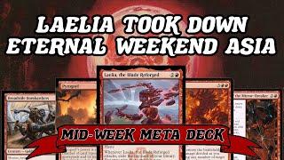 LAELIA TOOK DOWN ETERNAL WEEKEND ASIA! Legacy tournament winning Mono-red stompy MTG