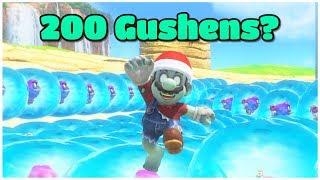 Putting the HIGHEST NUMBER of Gushens POSSIBLE into a Level in Mario Odyssey