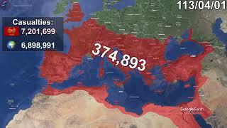 Ancient Rome using Google Earth