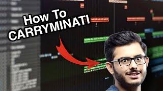 How to make a CarryMinati  song in 2 minutes!