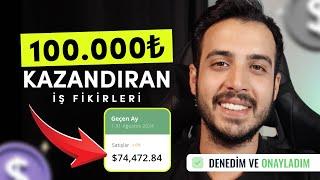 30 Günde +100.000₺ Getiri Sağlayan 4 Gelir Fikri! 