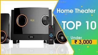 Top 10 Best Home Theater System And Multimedia System Under Rs,3000 || in India