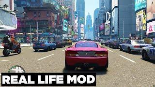 GTA 4 New Real Life Mod... (incredible)