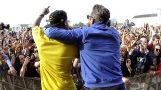 Dizzee Rascal & Robbie Williams - Going Crazy at Radio 1's Big Weekend 2013