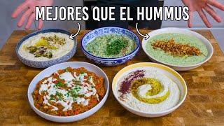 5 alternativas al hummus (que son bastante mejores)