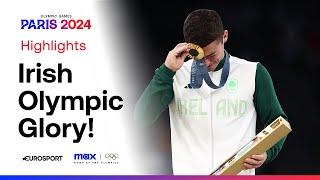 Rhys McClenaghan wins Olympic gold for Ireland in pommel horse final  | #Paris2024 #Olympics