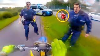 MOTORCYCLE POLICE CHASE | COPS vs BIKERS | ANGRY & COOL COPS 2024