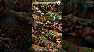  Magic Mushroom - Psychedelic Visuals [TRIPPY WARNING] (4K)