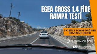 Egea Cross 1.4 Fire Rampa Testi | 5 Kişi İle Zirveye Çıktık | Egea Cross 1.4 Fire Yokuşta Nasıldı?