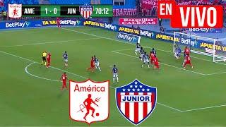  AMERICA VS JUNIOR PARTIDO DE HOY EN VIVO / CUADRANGULARES LIGA BETPLAY DIMAYOR II 2024