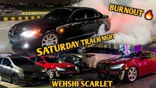 Wehshi SCARLET Meets GHOST Grande| BMW burnout | Ft. Saturday Track