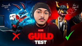 LIVE GUILD TEST 1VS2 / FF LIVE | GUILD TEST LIVE / FREE FIRE LIVE | #gyangaming #freefirelive