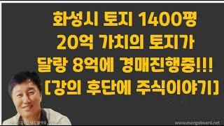 [경매사령관 333강]화성시 토지 1400평/20억 가치의 토지가 달랑 8억!!!