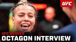 Luana Santos Octagon Interview | UFC Denver