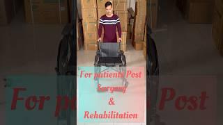 #patient #wheelchair with commode , economical option for post surgery use and #rehabilitation