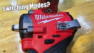 Accidental Modes Changes New Milwaukee M12 Stubby Impact Wrench