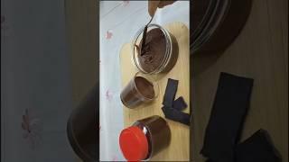 شكلاطة الدهن nutella fait maison #recipe #nutella