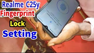 Realme c25y Fingerprint Lock On Your Device, #How_To_Fingerprint_Lock_Setup_Realme_c25y #pollidulal