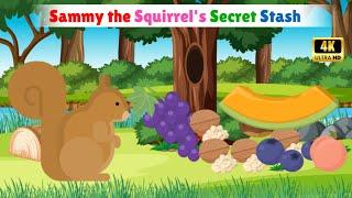 Sammy the Squirrel's Secret Stash Animal Stories #animalstories #kidsvideo #kidstv #kids