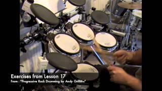 Progressive Rock Drumming Lesson 17