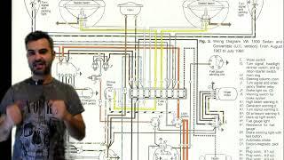 سیم کشی فولکس /قسمت بوقbeetle wiring diagrams