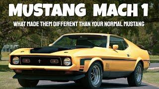 FORD MUSTANG MACH 1 : WHY IT OUT PERFORMED THE OTHER MUSTANGS