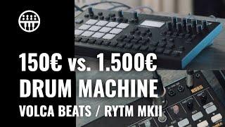 Korg Volca Beats vs. Elektron Analog Rytm MKII | Thomann