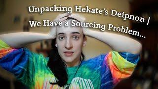 We need to talk about Hekate's Deipnon...