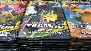 2,000 Team Up Booster Pack Opening! AND BOX GIVEAWAY! Pokemon TCG