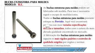 Bucha Extratora Para Moldes - B.E