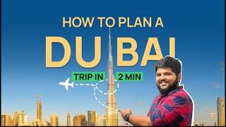 In 120 Seconds Plan Your Dream Vacation ️️ | Dubai Travel Hack  | Pickyourtrail  #travel #dubai