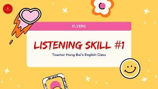 1. Listening Skill | Flyers | Luyện nghe tiếng Anh | All English 4U