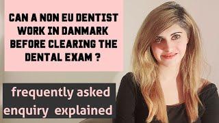 WORK RULES FOR NON EU MEDICAL PROFESSIONALS IN DENMARK BEFORE CLEARING LICENSE EXAMS | EP 10