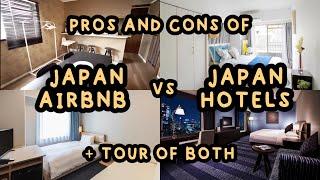 What's better? AIRBNB or HOTELS in Japan + video tour and why I much prefer one over the other