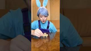 A story of Robot  कार - mini wood toy-wood working art skill wood / handcrafts /#shorts