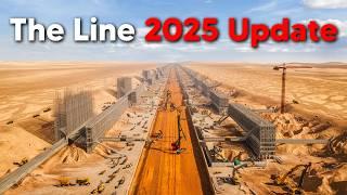 The Line Huge 2025 Construction Update