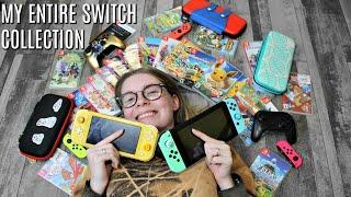 My ENTIRE Nintendo Switch Collection 2020 - Consoles, Accessories, + Games!!