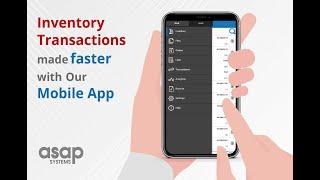 ASAP Systems and its Inventory Mobile App helps users stay connected to their Inventory System.