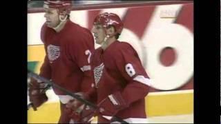 Igor Larionov's first goal as a Red Wing 10/27/95