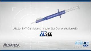 Alsajet SKY Cartridge & Injector System Set Demonstration with Alsee