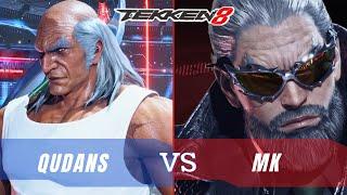 Tekken 8 : Qudans (Heihachi) vs. Mk (Kazuya) | Ranked Matches