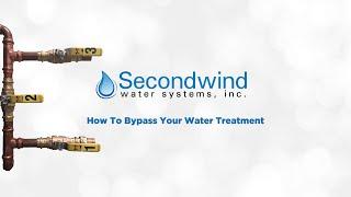 How To : Bypass Your Water Treatment