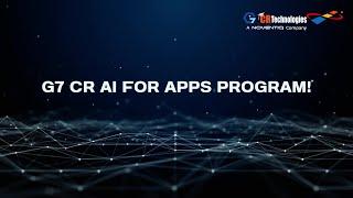 G7CR's AI APP Program