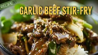 IMPOSSIBLE to Resist Garlic Onion Beef Stir-Fry Recipe!