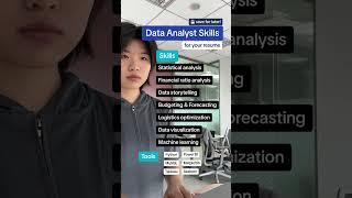 Data analyst skills for your resume