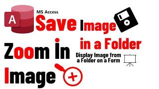 Save Image into Folder in MS access